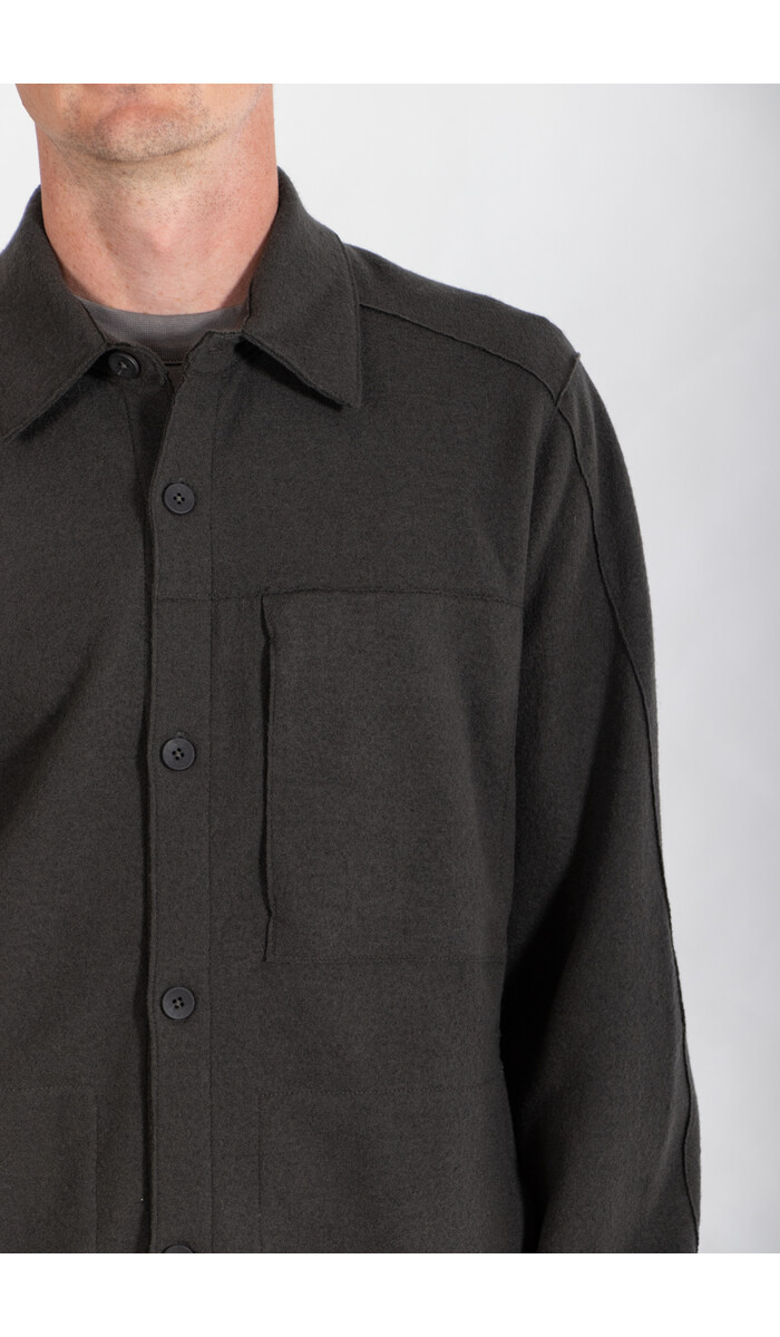 Transit Transit Overshirt / CFUTRVK203 / Grünlich Grau