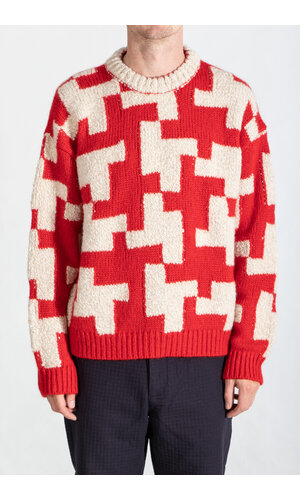 Roberto Collina Roberto Collina Sweater / RP55001 / Red Ecru