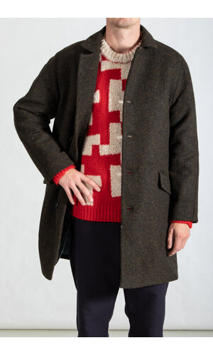 Homecore Homecore Jacket / Steve Harris / Brown Green Tweed