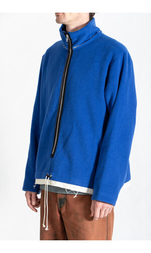 Camiel Fortgens Camiel Fortgens Trui / Fleece Anorak / Cobalt