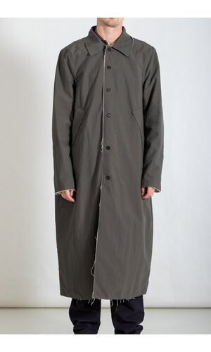 Camiel Fortgens Camiel Fortgens Mantel / Long Gap Coat / Grau