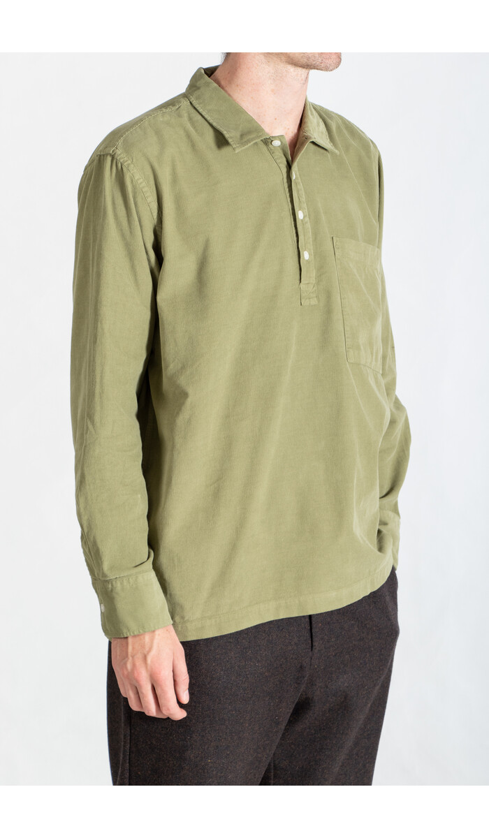 Universal Works Universal Works Shirt / Pullover Shirt / Light Olive