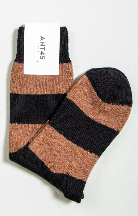 Ant45 Sock / Bourne / Brown