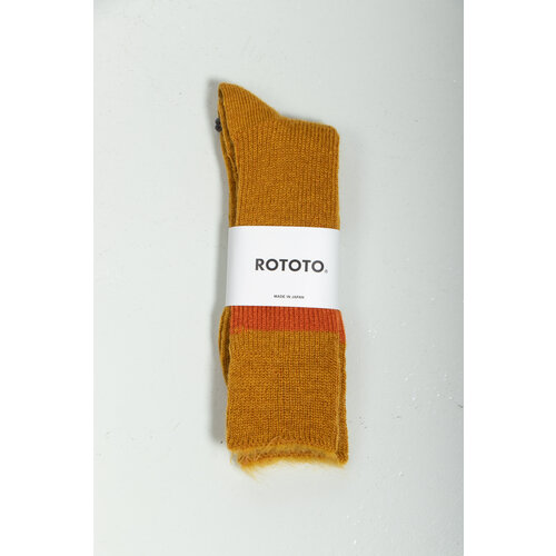 RoToTo RoToTo Sok / Brushed Mohair / Donker Geel RoToTo RoToTo Sok / Brushed Mohair / Donker Geel