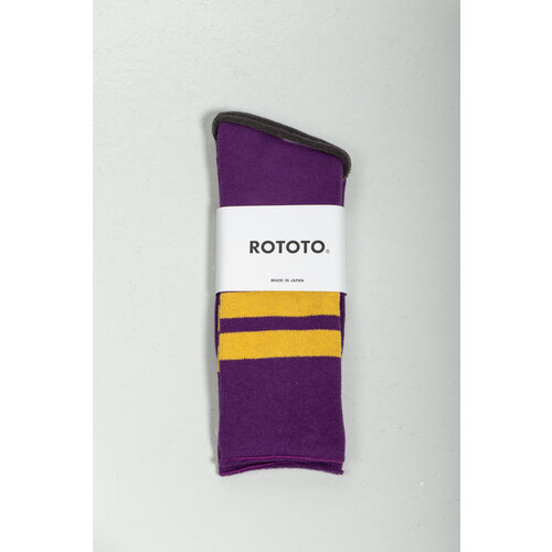 RoToTo RoToTo Sok / Fine Pile / Paars-Geel RoToTo RoToTo Sok / Fine Pile / Paars-Geel