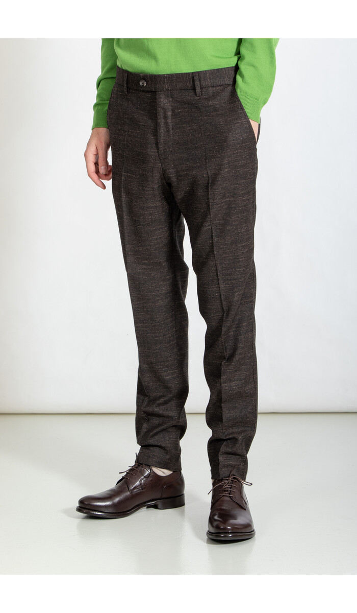 Strellson Strellson Trousers / Till / Speckle Black-Brown