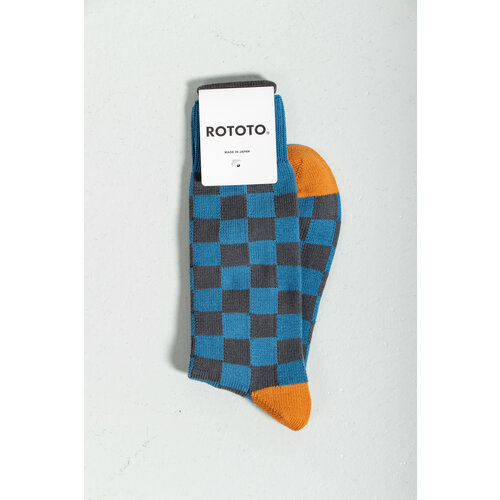 RoToTo RoToTo Sok / Checkerboard / L. Blauw