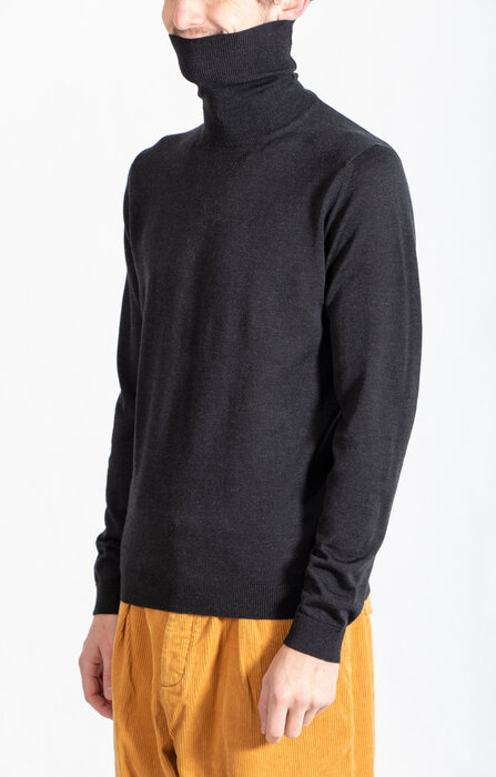 Roberto Collina Roberto Collina Rollkragenpullover / RP01003 / Anthrazit