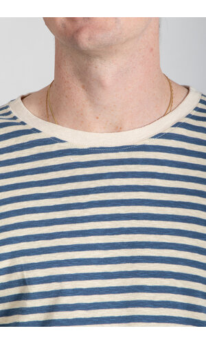 m3a M3a T-Shirt / Jinne / Sea Blue Stripe