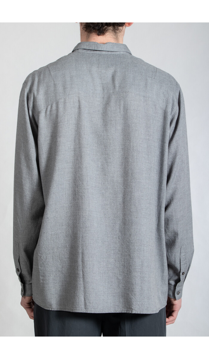 Delikatessen Delikatesen Shirt / Oversized Shirt / Grey