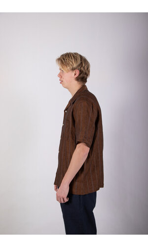 Universal Works Universal Works Shirt / Road Shirt / Brown