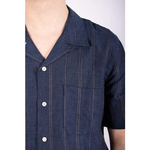 Universal Works Universal Works Hemd / Road Shirt / Navy