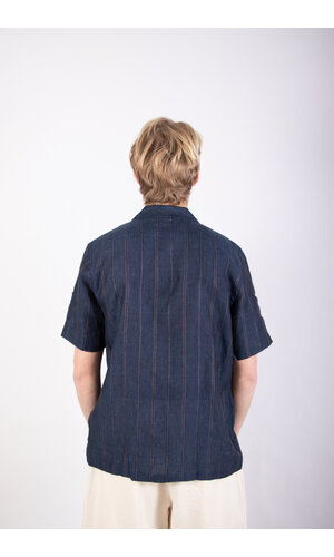 Universal Works Universal Works Overhemd / Road Shirt / Navy