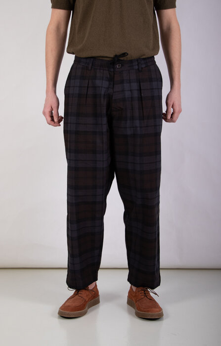 Universal Works Universal Works Broek / Oak Check / Bruine Ruit