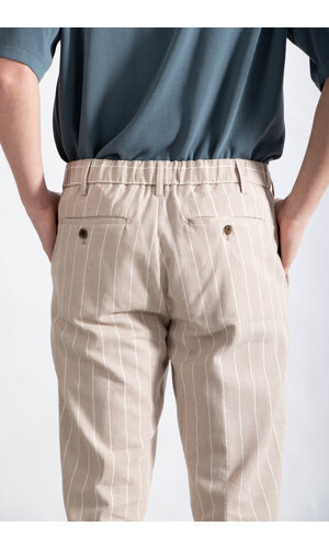 Myths Myths Trousers / 24M12L35 / Beige Stripe