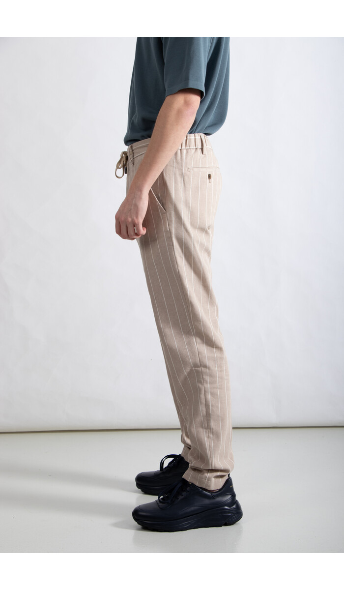 Myths Myths Trousers / 24M12L35 / Beige Stripe