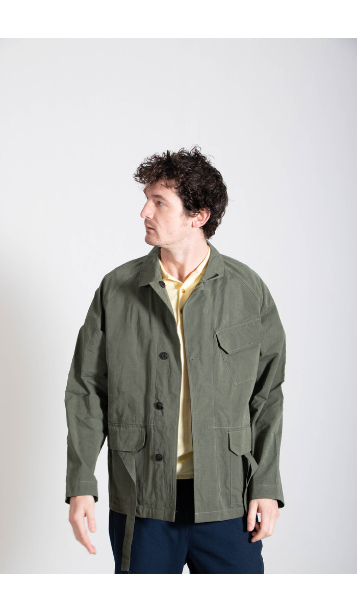 Homecore Homecore Jacket / Panev Peach / Forrest Green