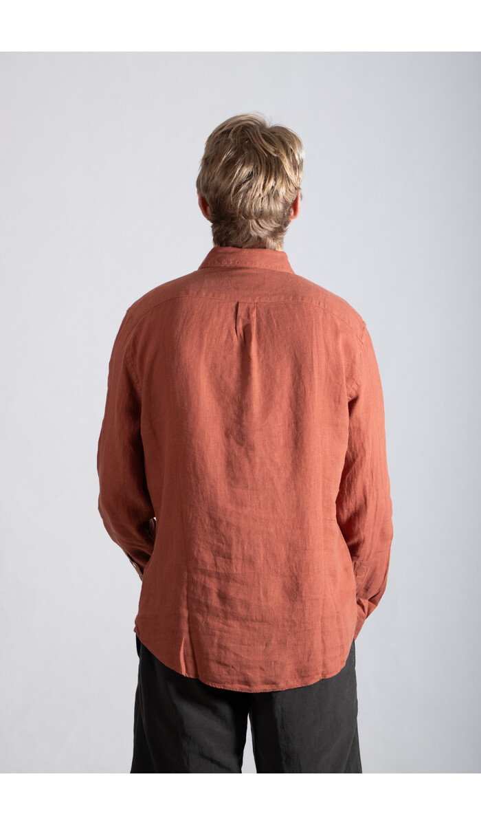 Portuguese Flannel Portuguese Flannel Overhemd / Linen / Terracota