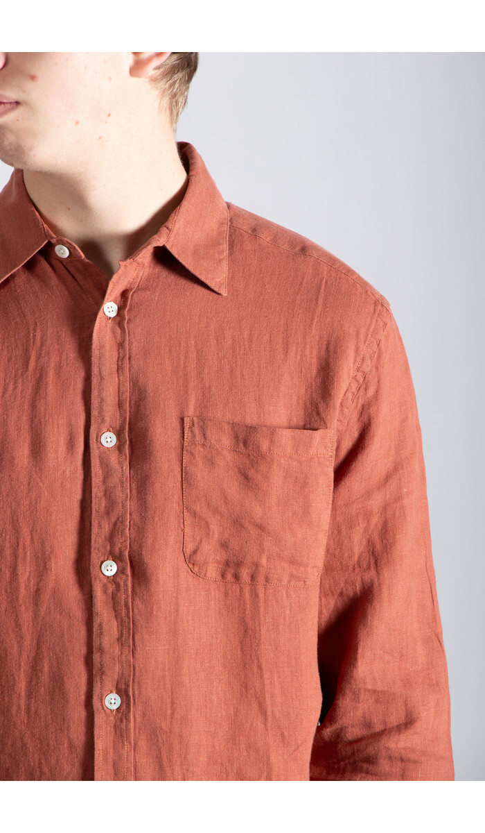 Portuguese Flannel Portuguese Flannel Shirt / Linen / Terracota