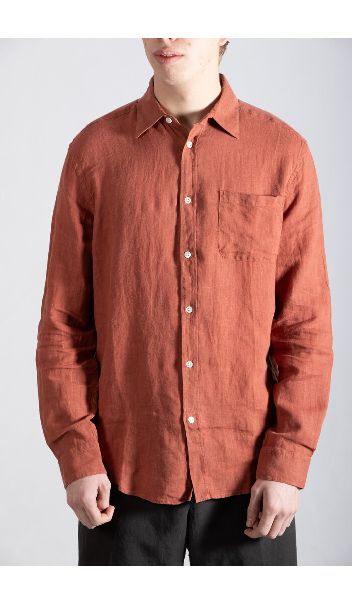 Portuguese Flannel Portuguese Flannel Shirt / Linen / Terracota