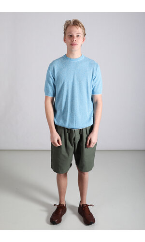 Gallia Gallia T-Shirt / Snow / Blau & Weiß