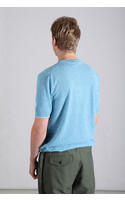 Gallia T-Shirt / Snow / Blauw & Wit