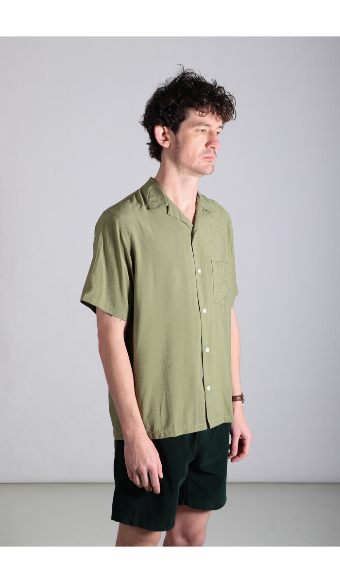 Portuguese Flannel Portuguese Flannel Hemd / Face / Olive