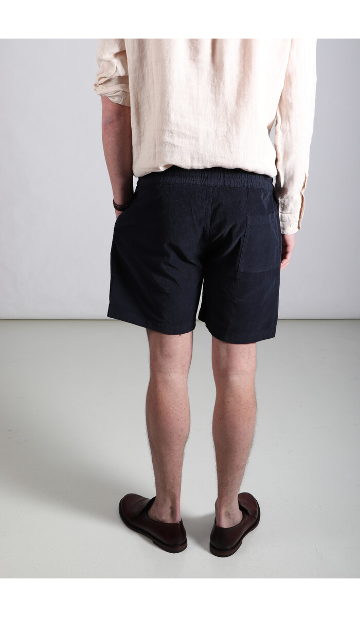 Portuguese Flannel Portuguese Flannel Korte Broek / Cord Shorts / Navy