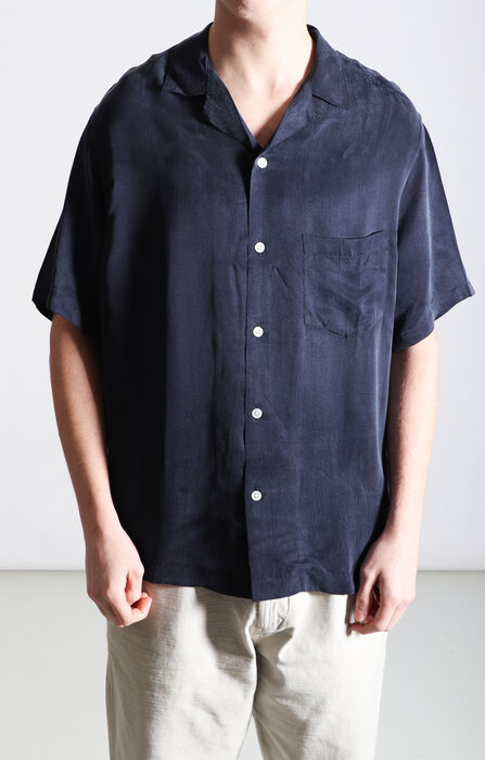 Portuguese Flannel Portuguese Flannel Shirt / Cupro / Navy