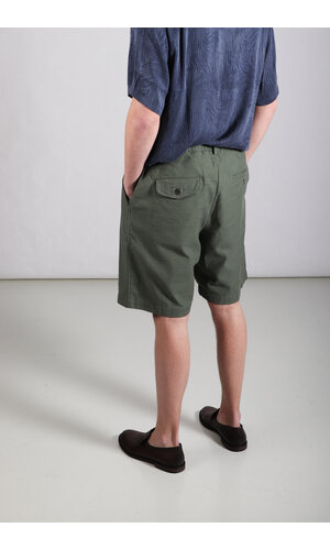Universal Works Universal Works Shorts / Pleated Track Short / Olive