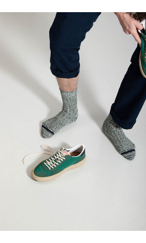 RoToTo RoToTo Sock / Recycled Cotton Ribbed / Green