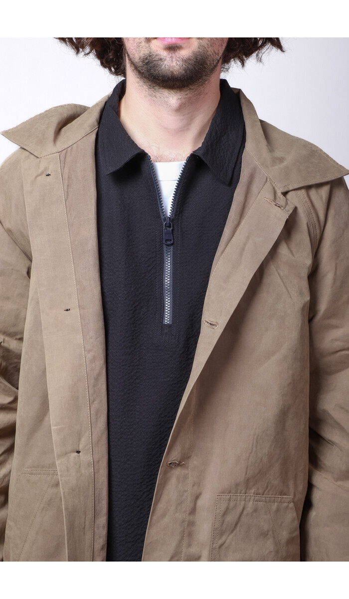 Parages Jas / Coach Jacket Long / Dirty Beige