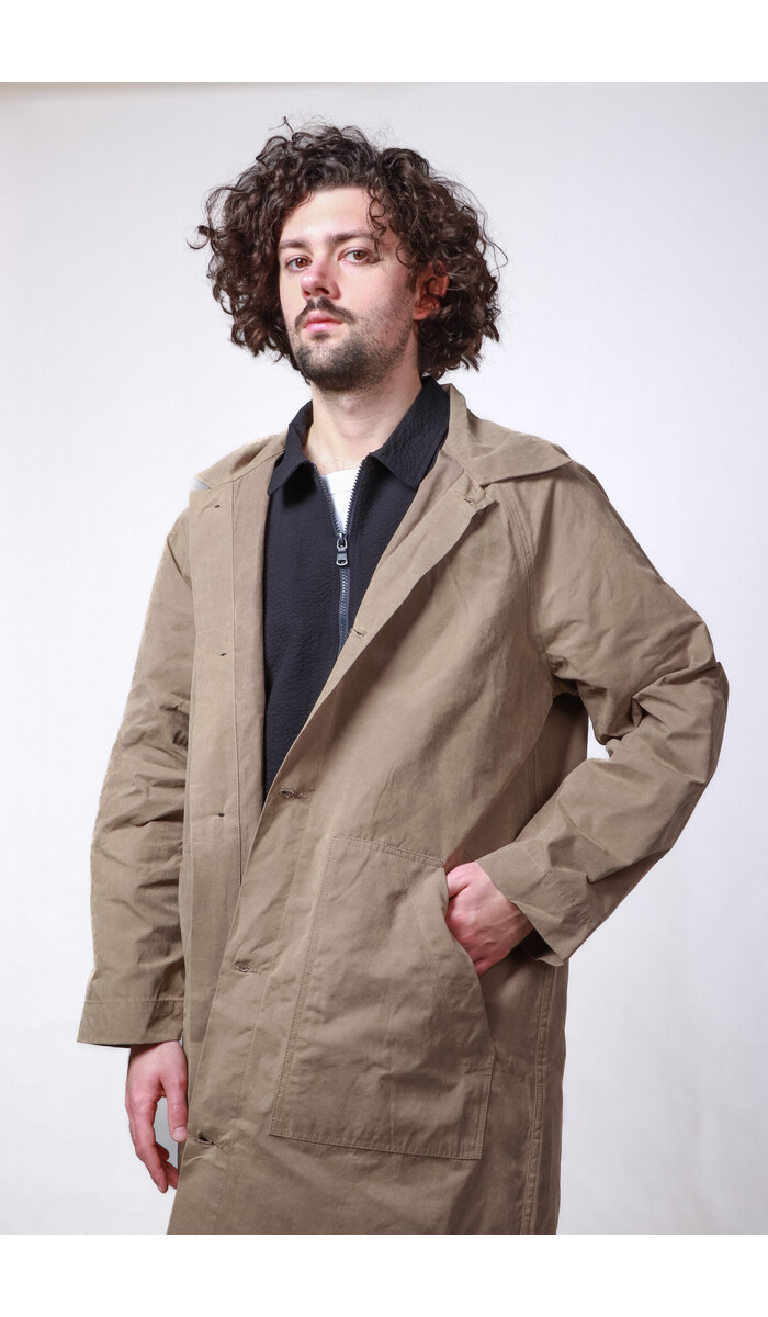 Parages Jas / Coach Jacket Long / Dirty Beige