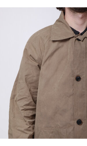 Parages Jas / Coach Jacket Long / Vieze Beige