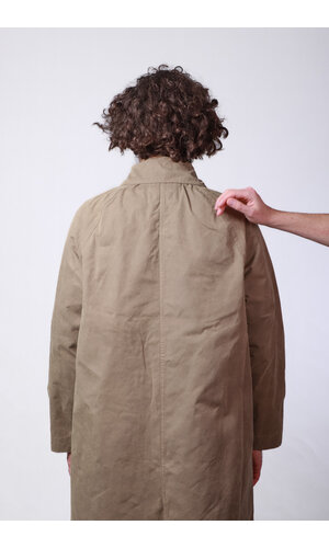 Parages Parages Jas / Coach Jacket Long / Vieze Beige