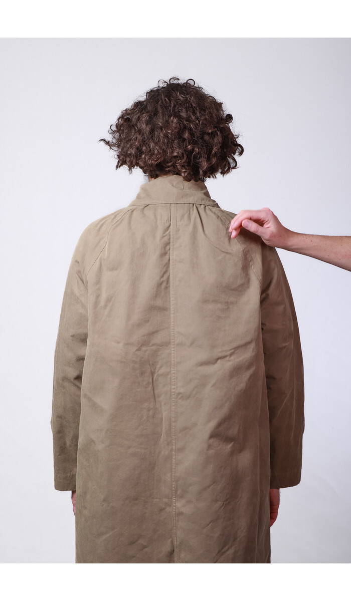 Parages Jas / Coach Jacket Long / Vieze Beige