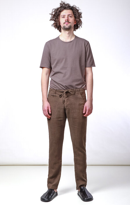 Hannes Roether Hannes Roether Trousers / Barbe+ / Grey-Brown