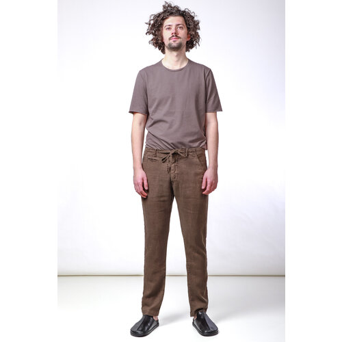 Hannes Roether Hannes Roether Trousers / Barbe+ / Grey-Brown