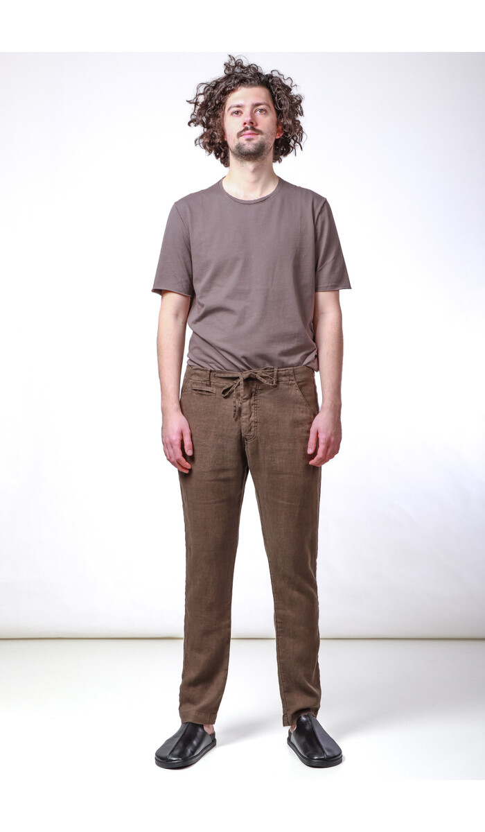 Hannes Roether  Hannes Roether Trousers / Barbe+ / Grey-Brown