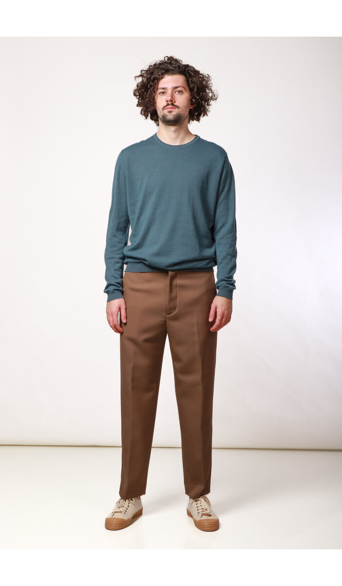 William Lockie William Lockie Sweater / Roll Crew / Blue