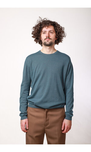 William Lockie William Lockie Sweater / Roll Crew / Blue