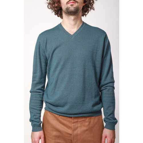 William Lockie William Lockie Knit / Vee Neck / Blue