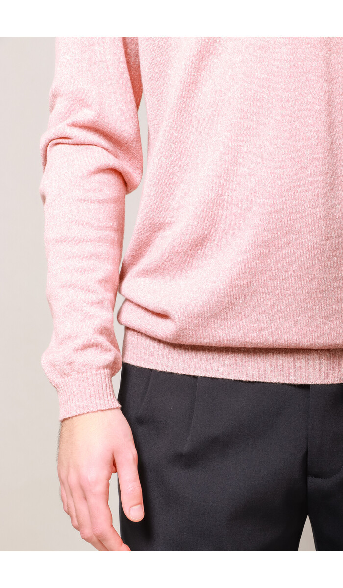 William Lockie William Lockie Sweater / Roll Crew / Pink