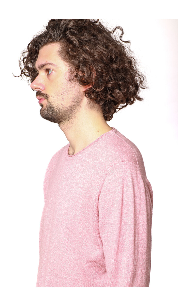 William Lockie William Lockie Sweater / Roll Crew / Pink