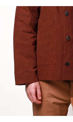 Parages Jack / Coach Jacket Short / Donkere Baksteen