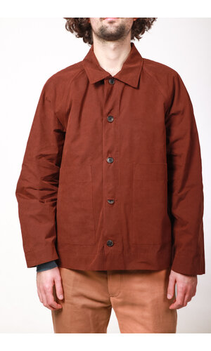 Parages Parages Jack / Coach Jacket Short / Donkere Baksteen