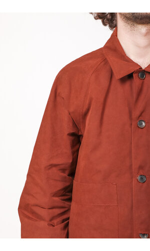 Parages Jack / Coach Jacket Short / Donkere Baksteen