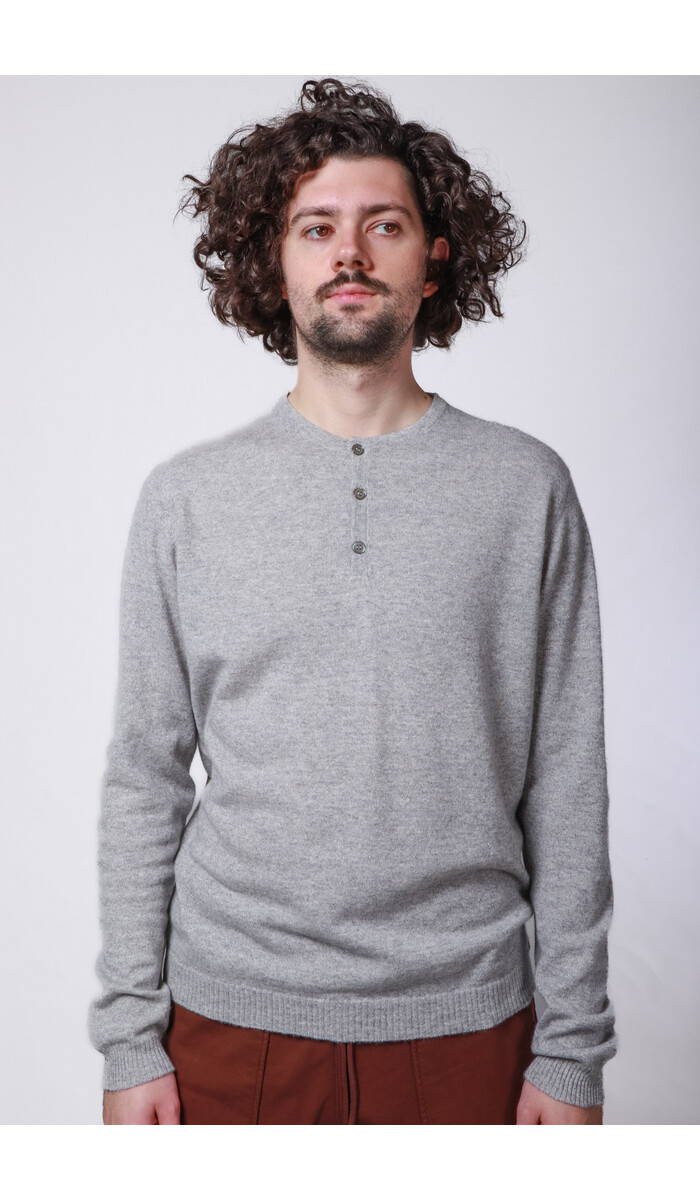 William Lockie William Lockie Sweater / Lamont Henley / Grey