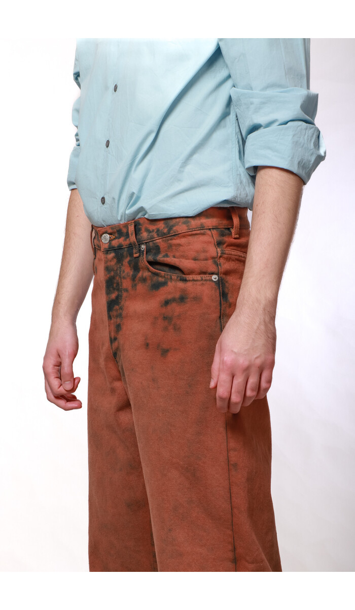 Dries van Noten Dries van Noten Trousers / Pine / Rust