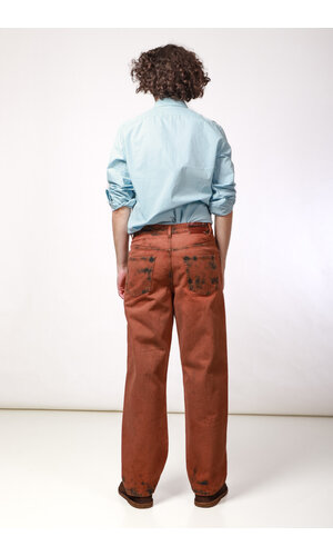 Dries van Noten Dries van Noten Trousers / Pine / Rust